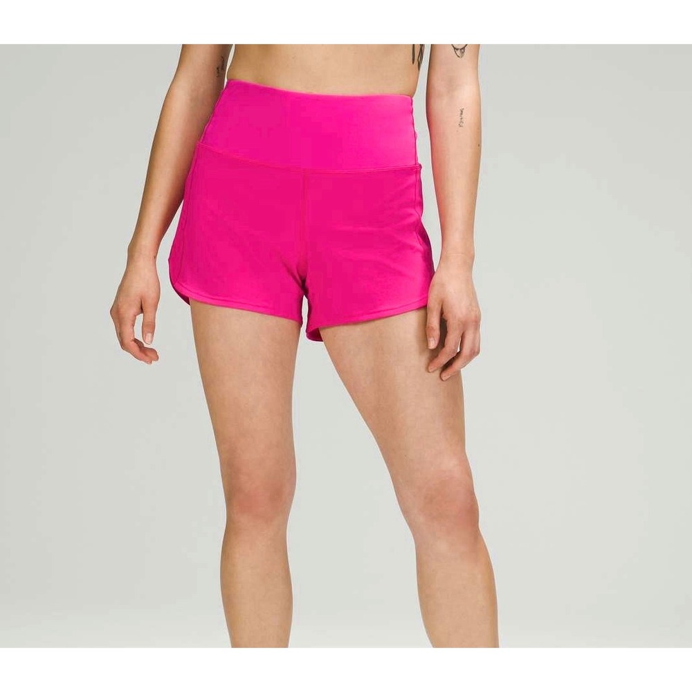 Lululemon Speed Up High-Rise Short 4" Sonic Pink women's size 6
